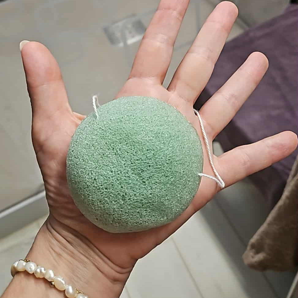 Pack 3 éponges Konjac, Charbon, Thé vert